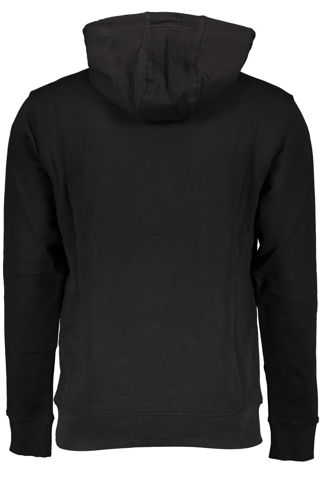 TOMMY HILFIGER MEN'S BLACK ZIP-UP SWEATSHIRT 