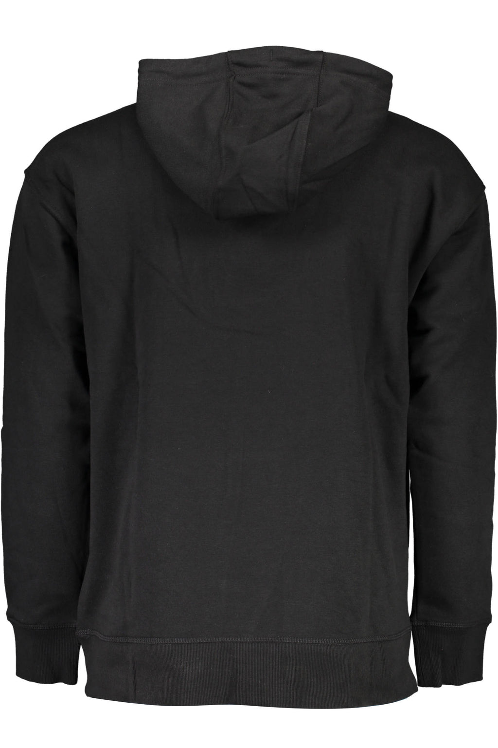 TOMMY HILFIGER MEN'S BLACK ZIP-UP SWEATSHIRT 