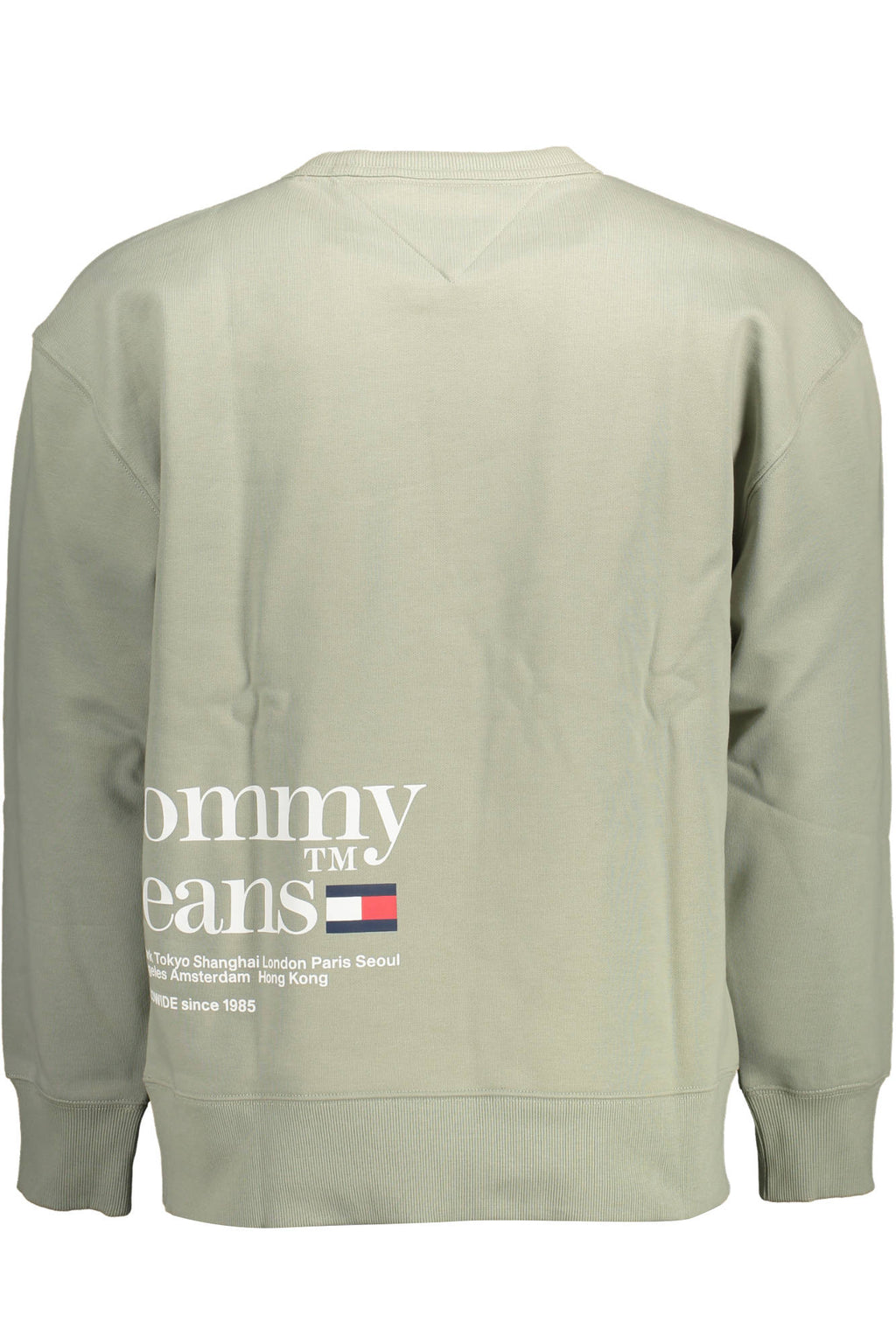 TOMMY HILFIGER MEN'S ZIP-UP SWEATSHIRT, GREEN 