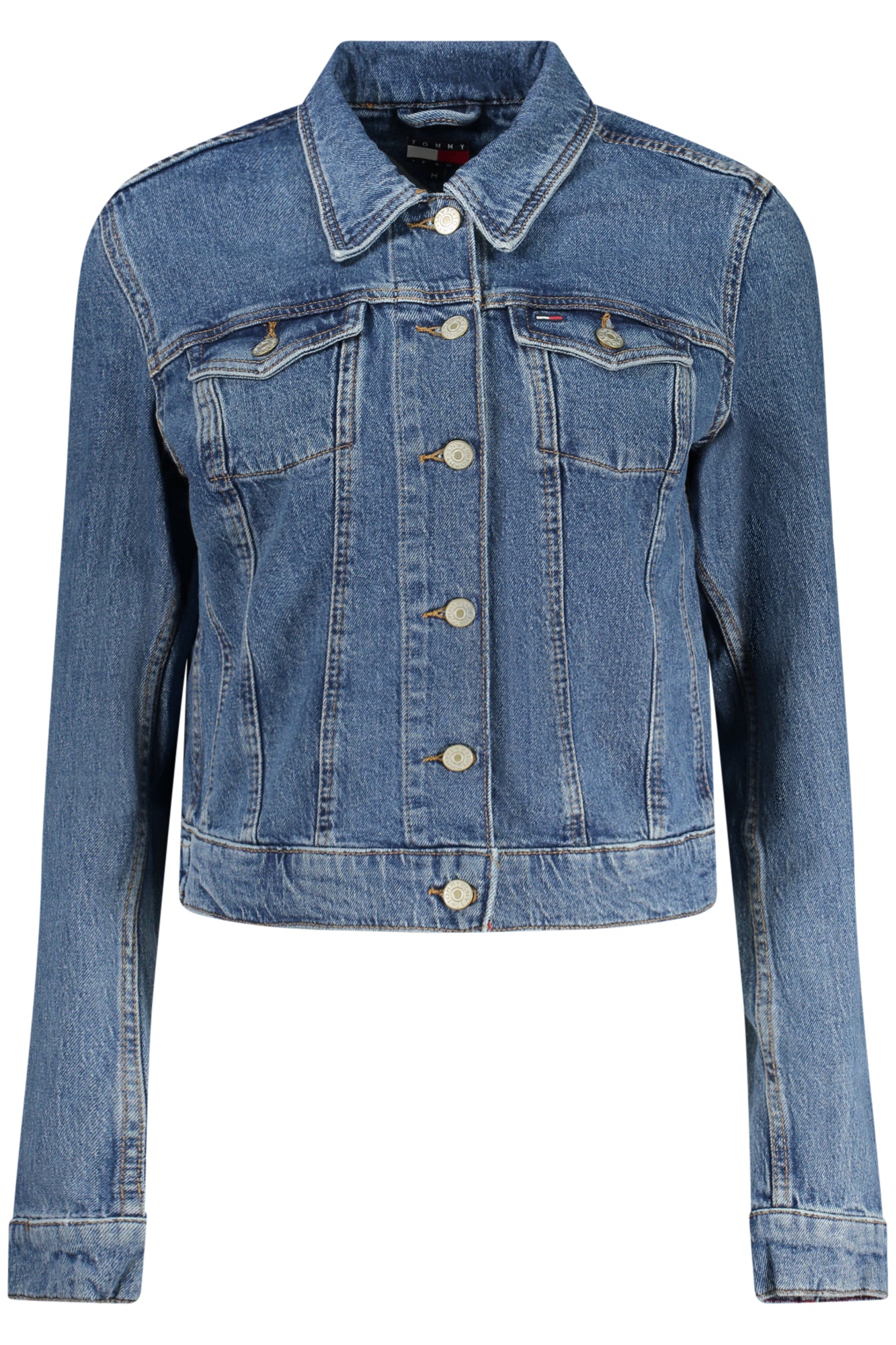 TOMMY HILFIGER WOMEN'S BLUE DENIM JACKET 