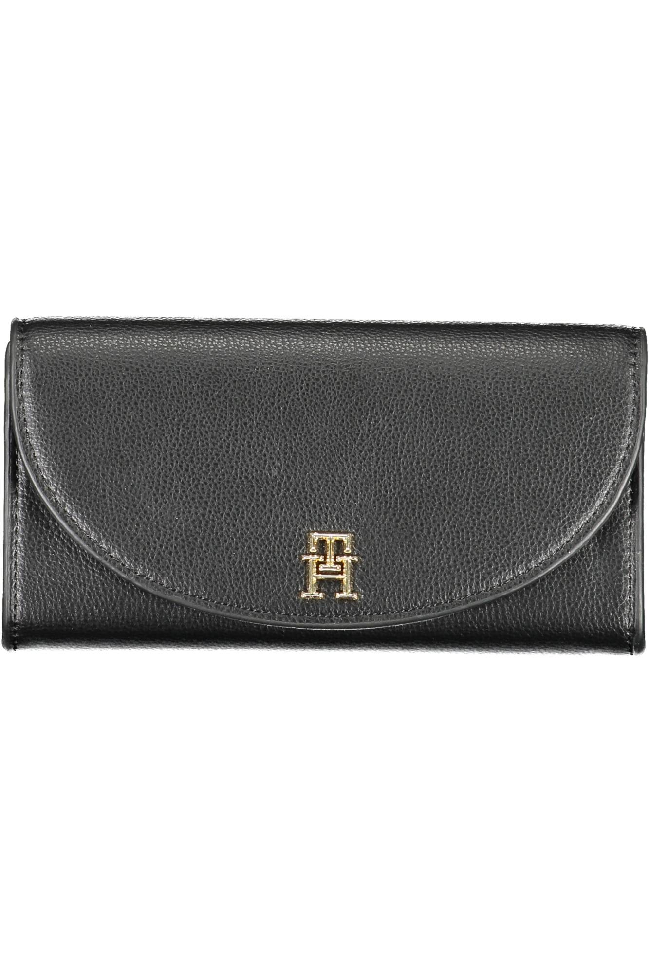 TOMMY HILFIGER WOMEN'S BLACK WALLET 
