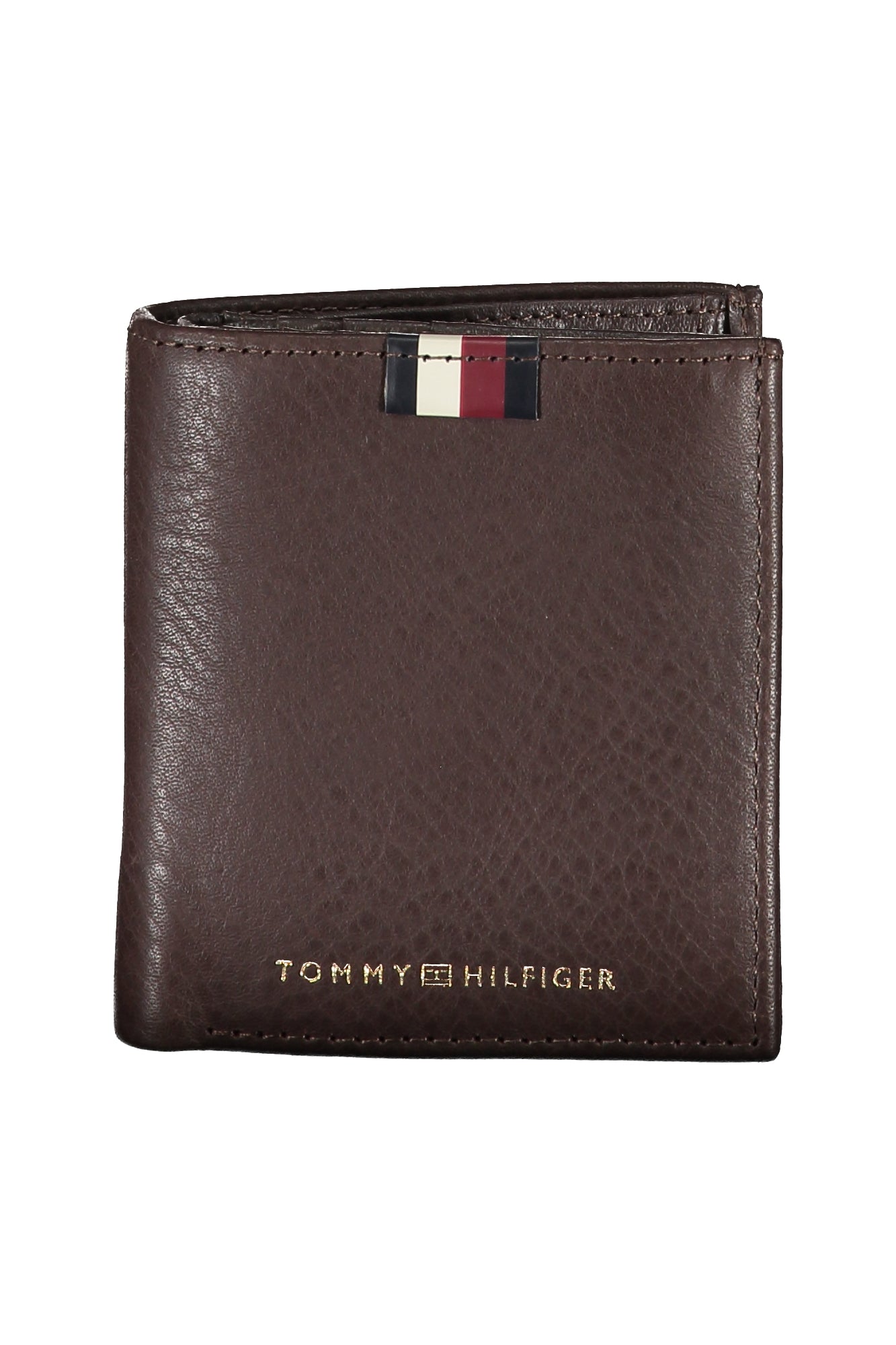 TOMMY HILFIGER MEN'S WALLET BROWN 