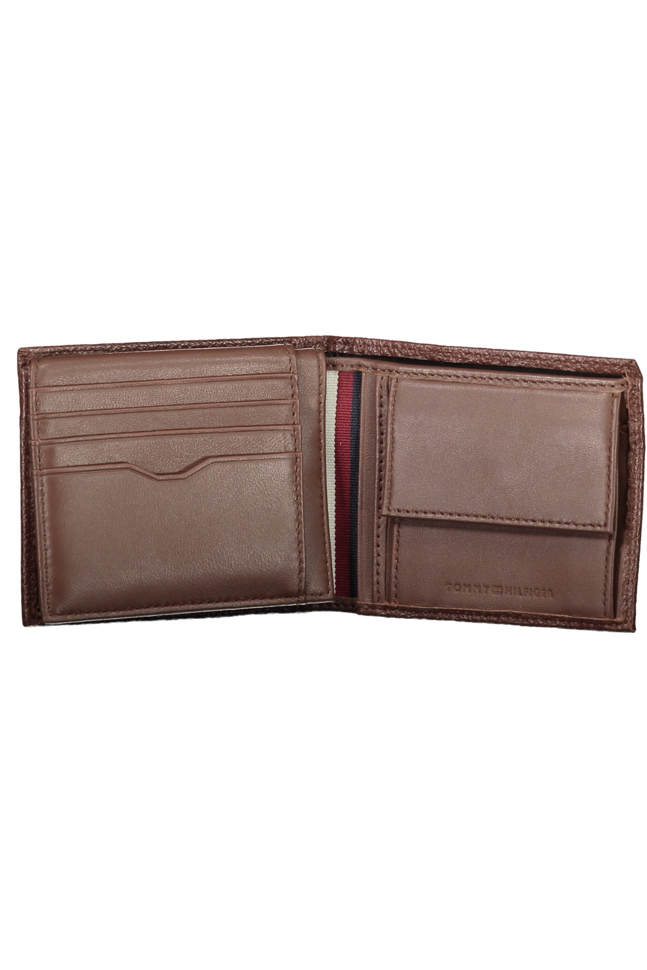 TOMMY HILFIGER MEN'S BROWN WALLET 