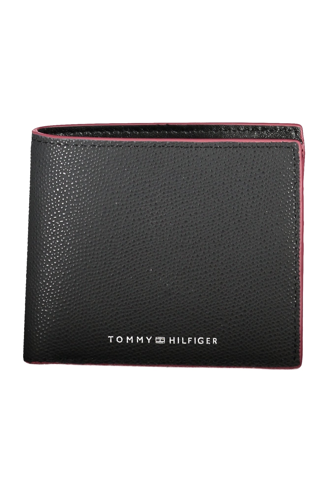 TOMMY HILFIGER MEN'S BLACK WALLET 