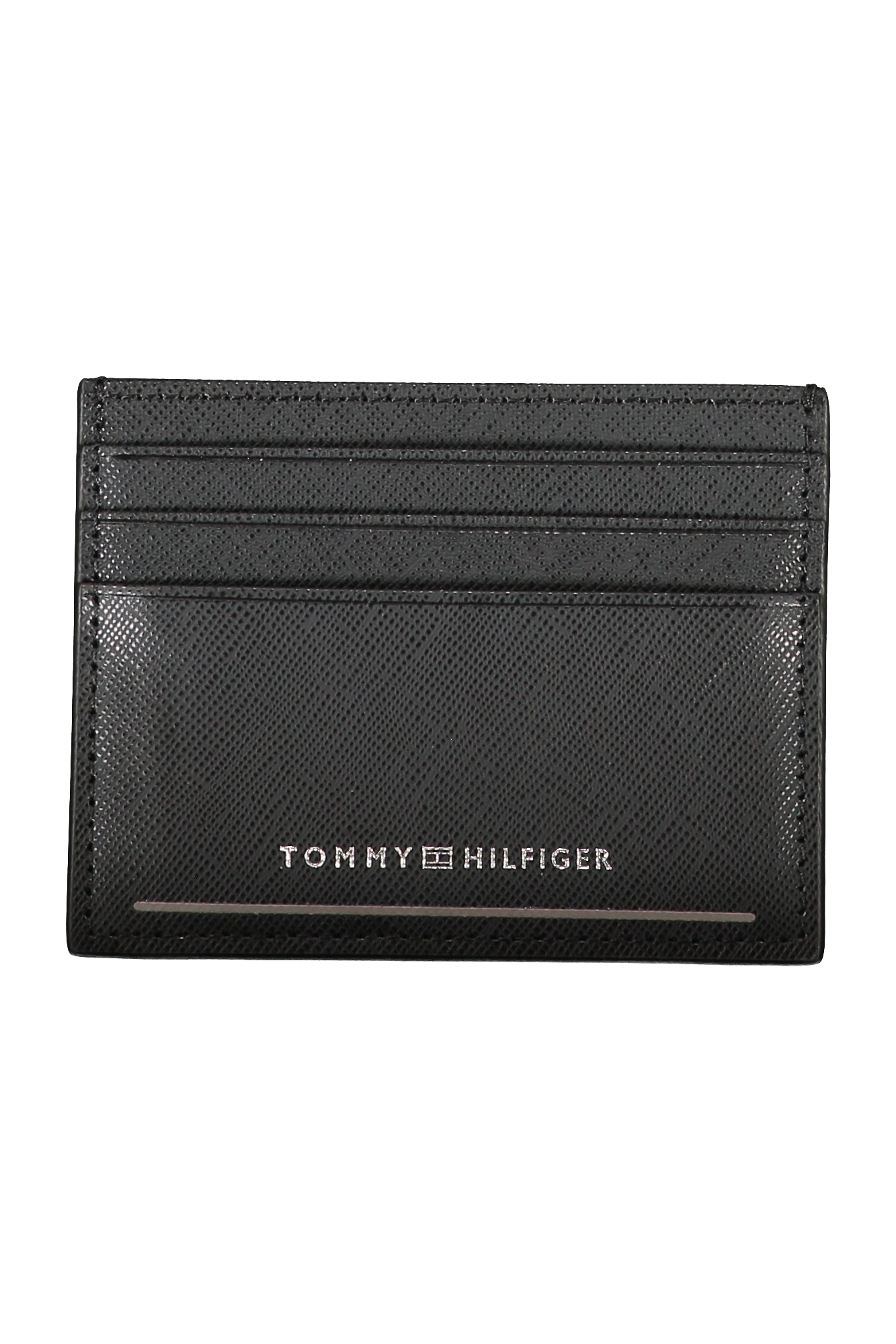 TOMMY HILFIGER MEN'S BLACK WALLET 