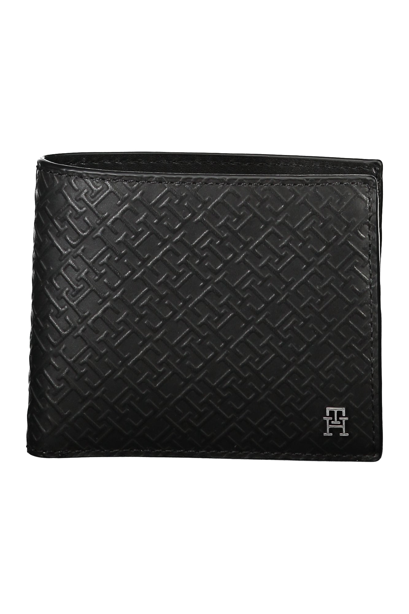 TOMMY HILFIGER MEN'S BLACK WALLET 