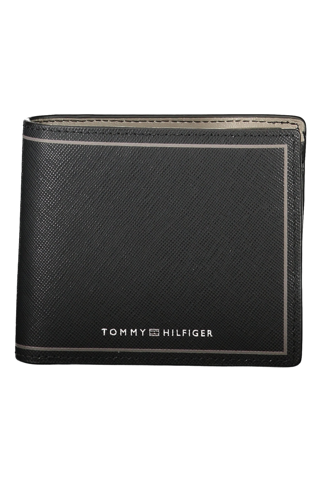 TOMMY HILFIGER MEN'S BLACK WALLET 