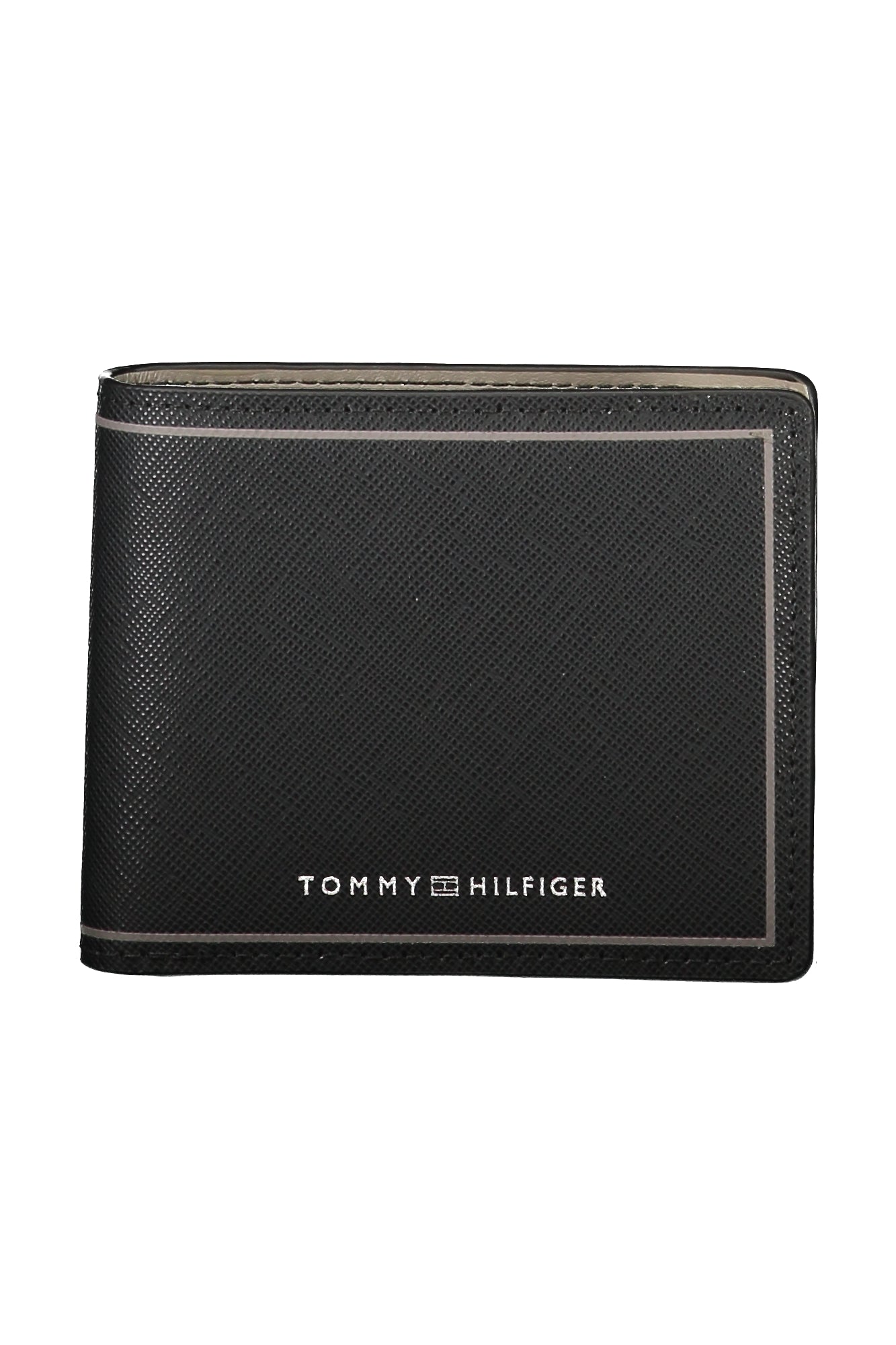 TOMMY HILFIGER MEN'S BLACK WALLET 