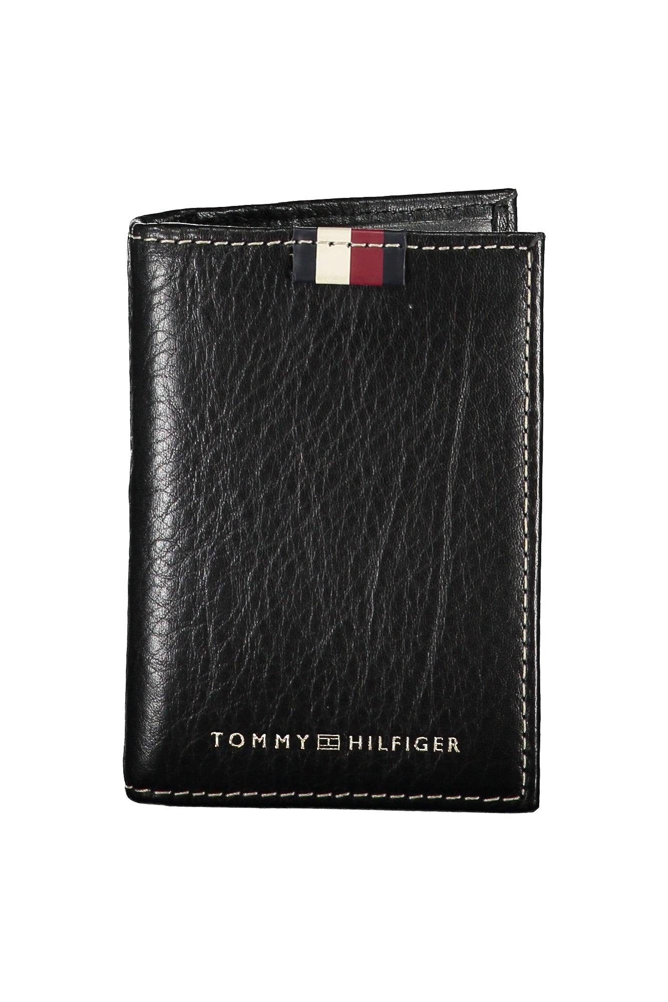 TOMMY HILFIGER MEN'S BLACK WALLET 