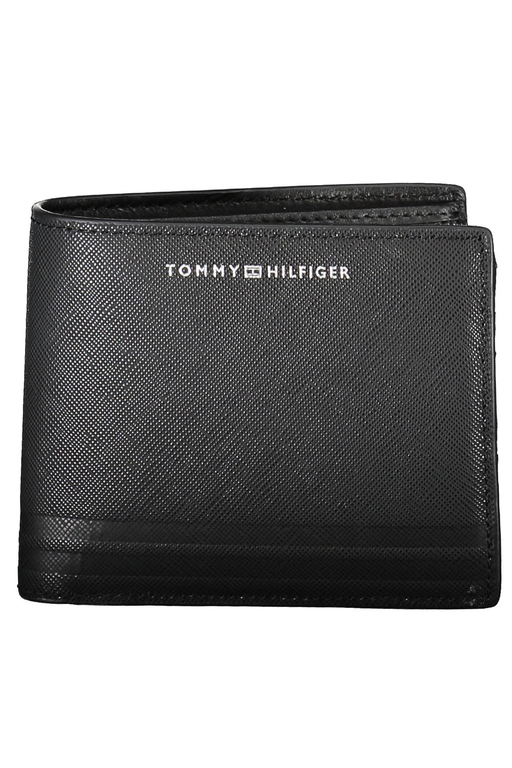 TOMMY HILFIGER MEN'S BLACK WALLET 