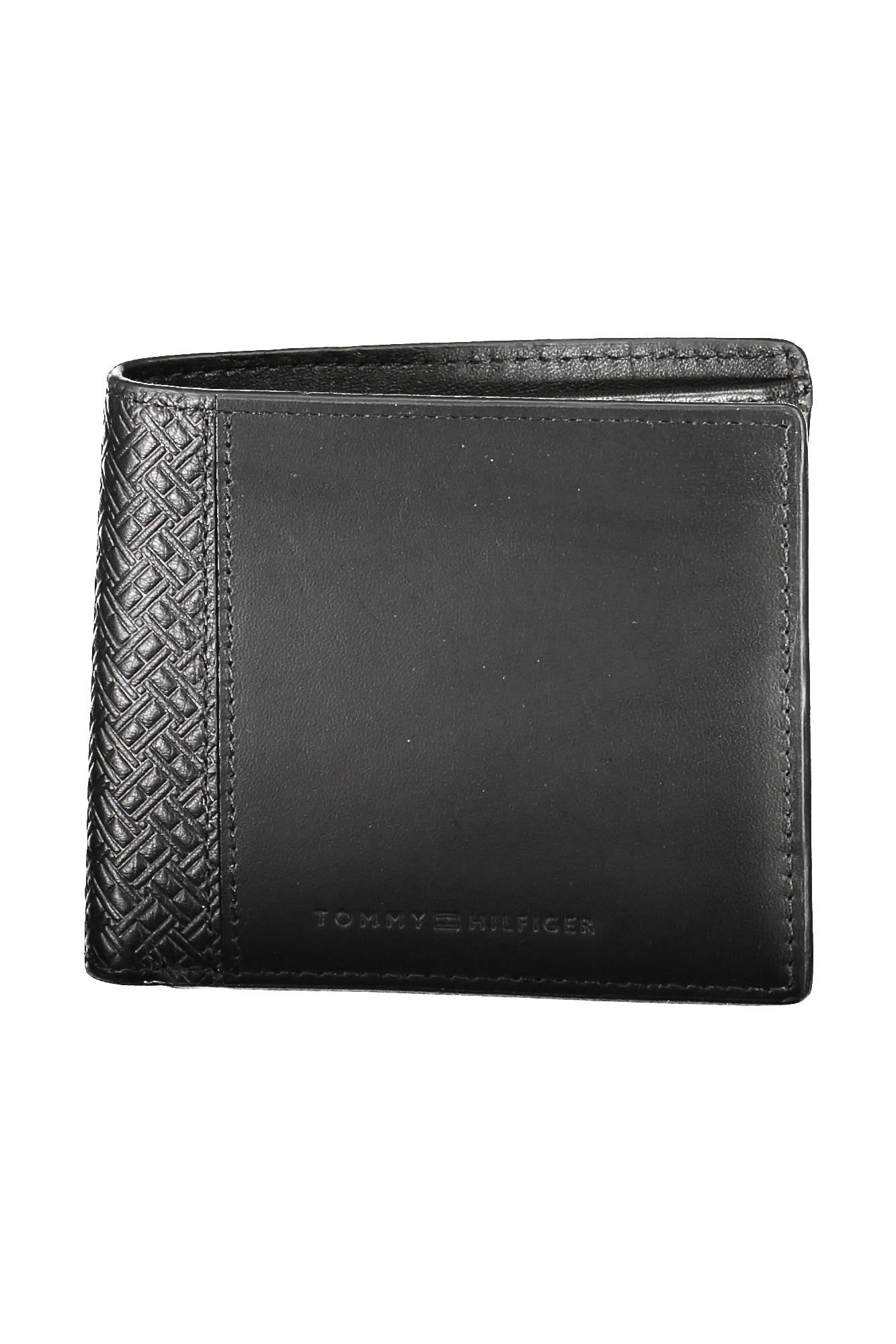 TOMMY HILFIGER MEN'S BLACK WALLET 