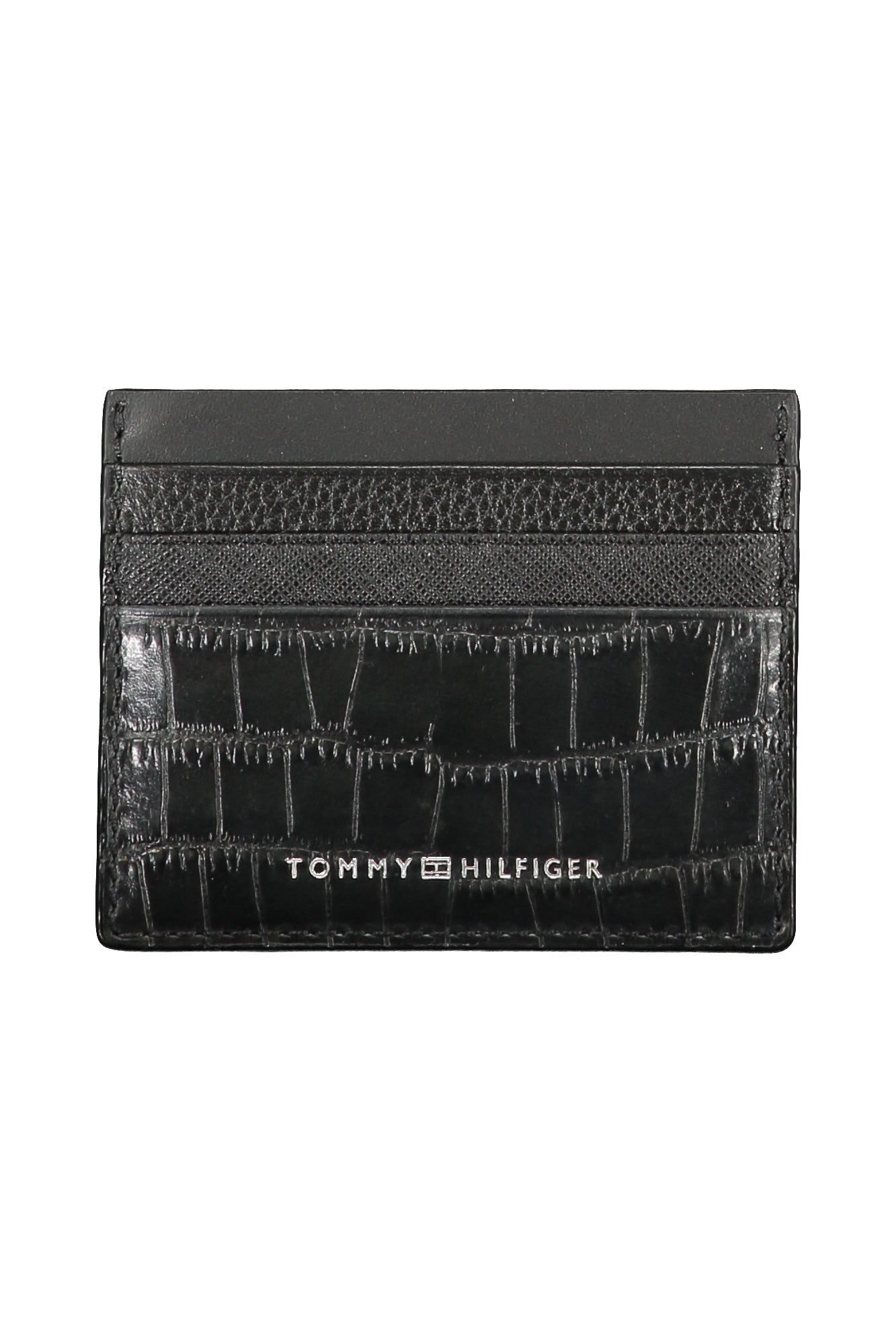 TOMMY HILFIGER MEN'S BLACK WALLET 