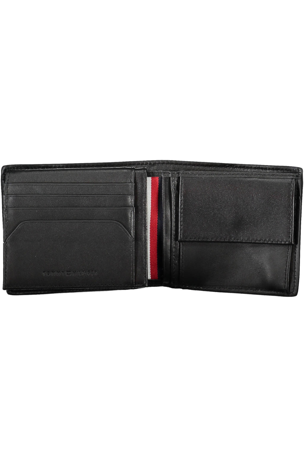 TOMMY HILFIGER MEN'S BLACK WALLET 