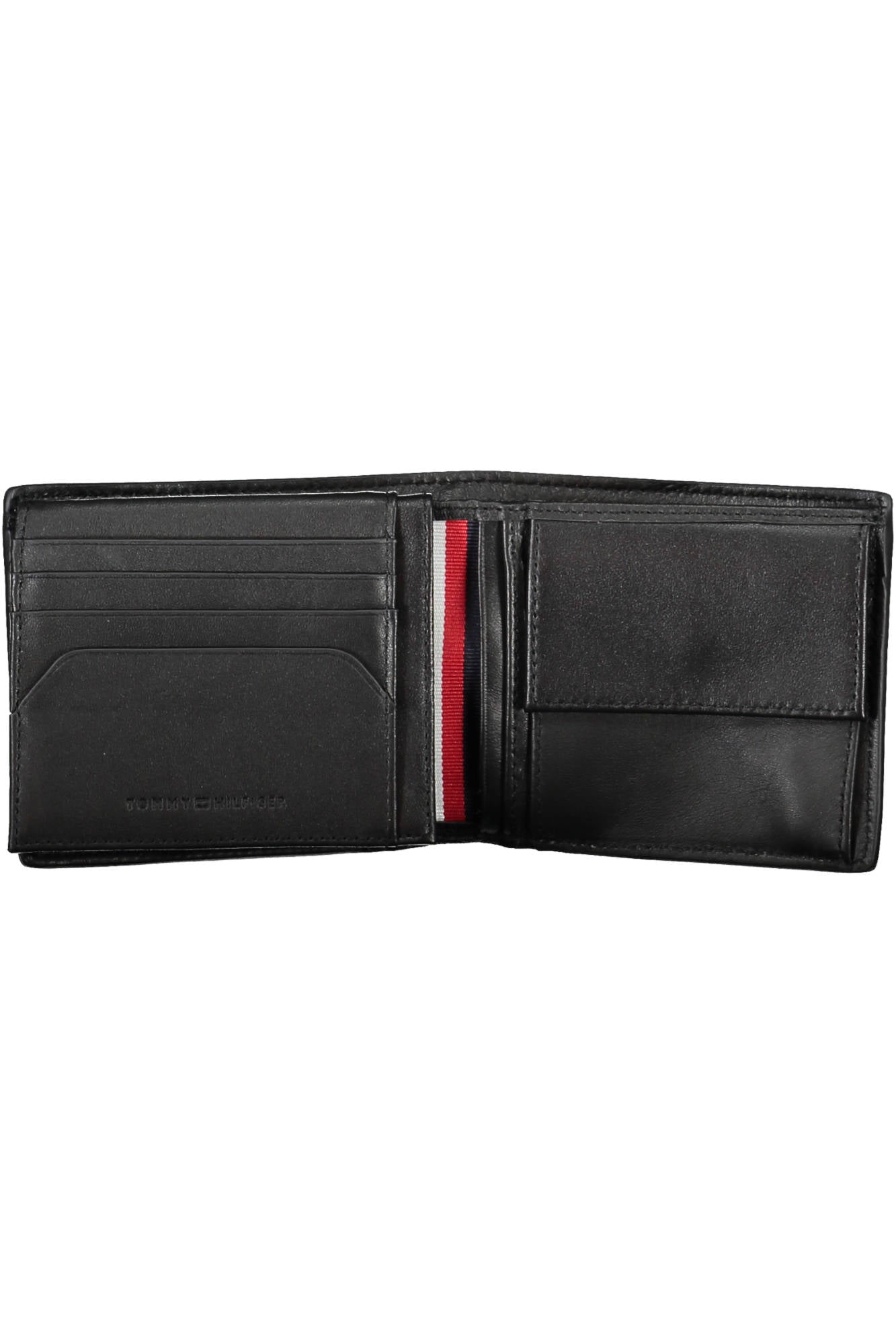 TOMMY HILFIGER MEN'S BLACK WALLET 