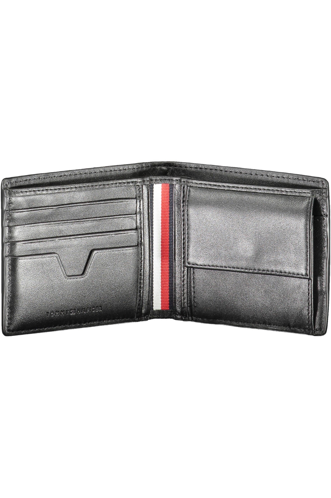 TOMMY HILFIGER MEN'S BLACK WALLET 