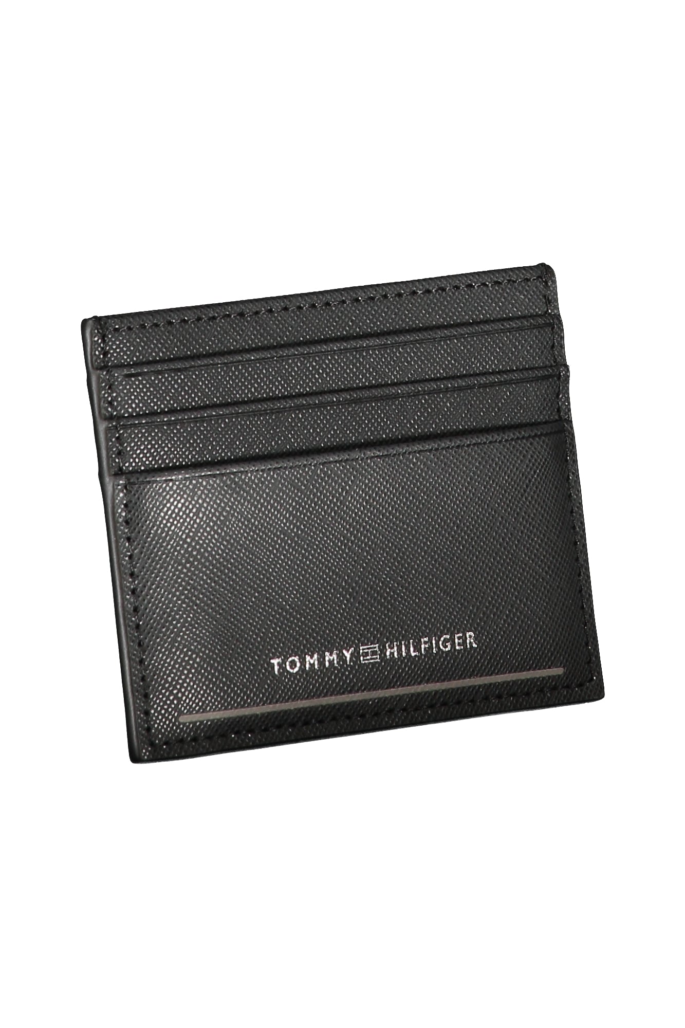 TOMMY HILFIGER MEN'S BLACK WALLET 