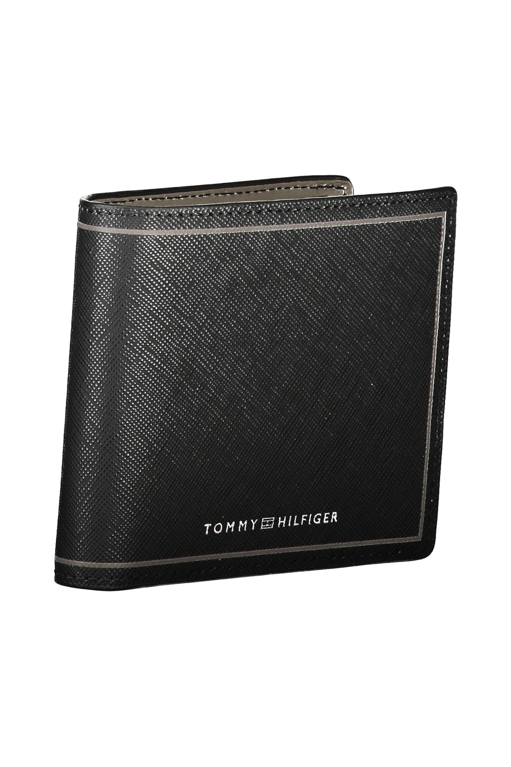 TOMMY HILFIGER MEN'S BLACK WALLET 