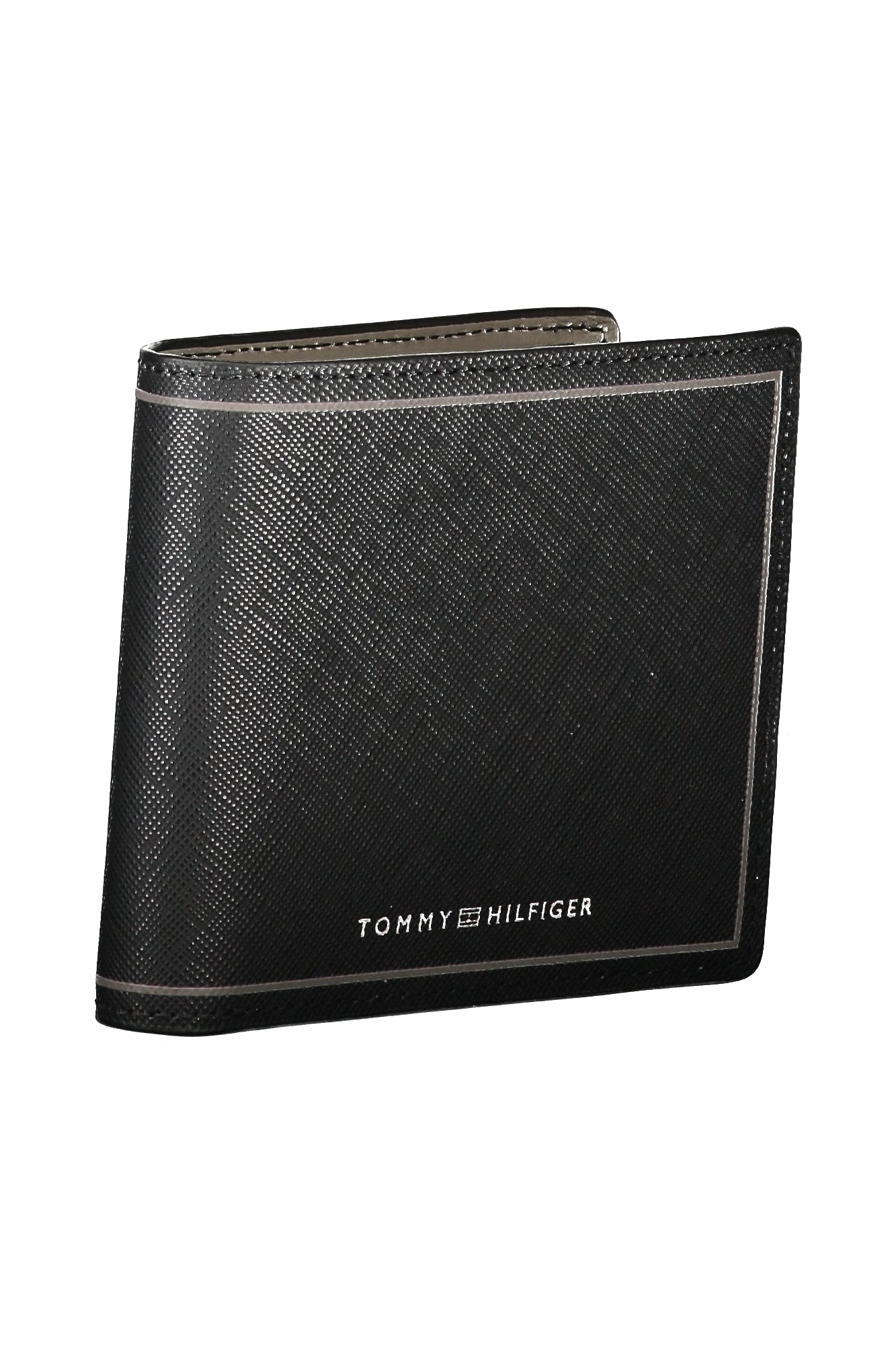 TOMMY HILFIGER MEN'S BLACK WALLET 
