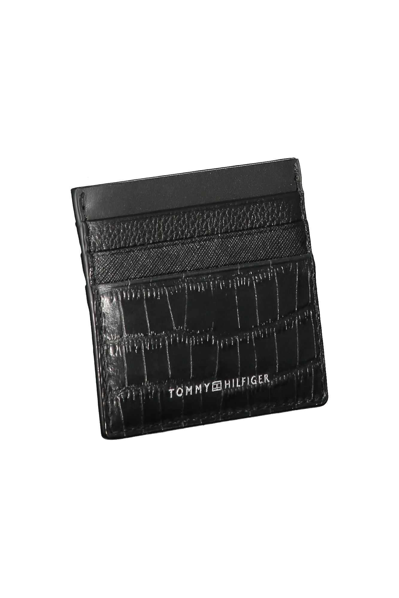 TOMMY HILFIGER MEN'S BLACK WALLET 