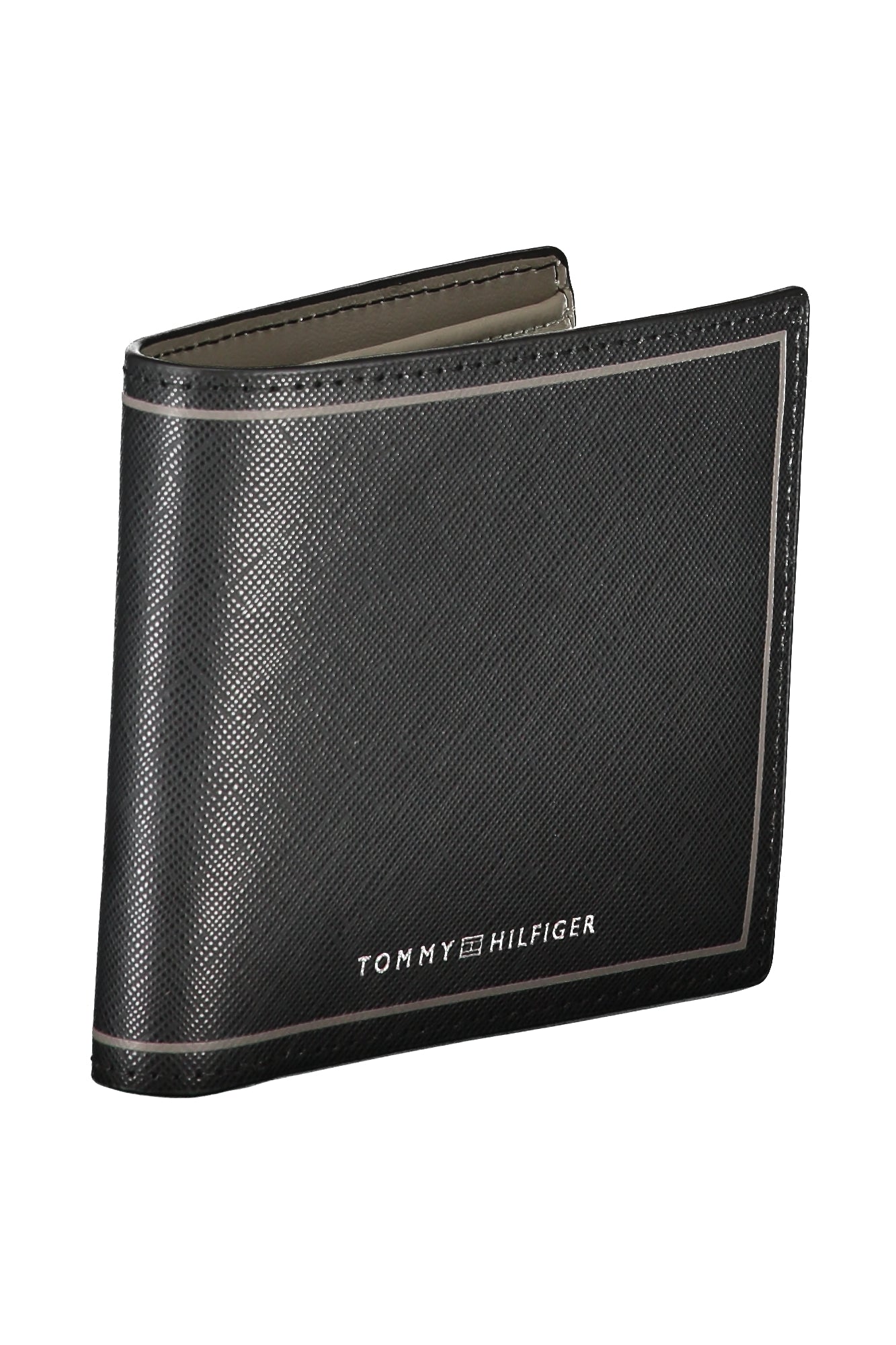 TOMMY HILFIGER MEN'S BLACK WALLET 