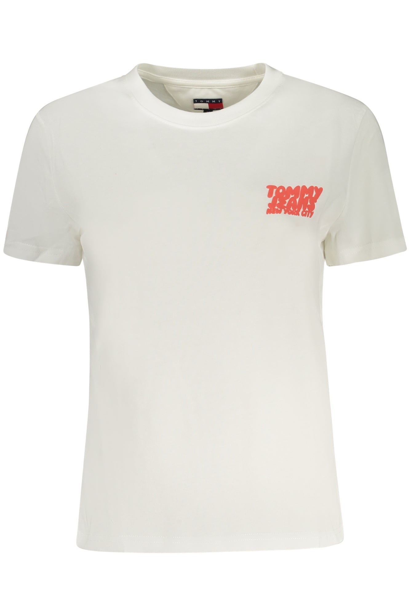 CAMISETA DE MANGA CORTA TOMMY HILFIGER PARA MUJER BEIGE 
