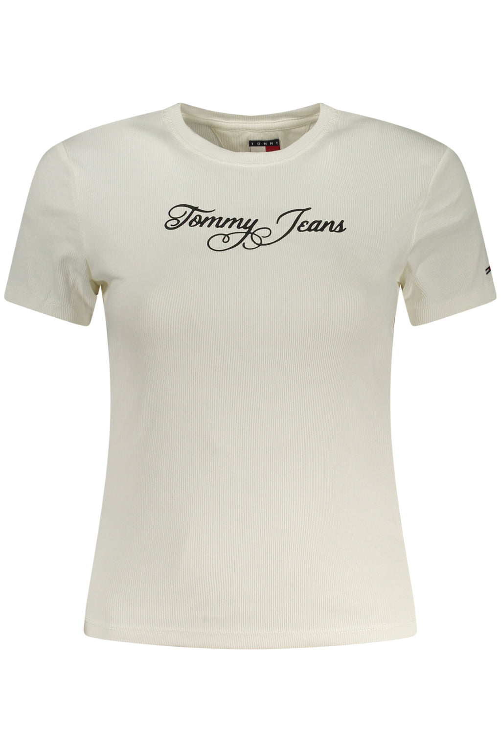 CAMISETA DE MANGA CORTA TOMMY HILFIGER PARA MUJER BLANCA 