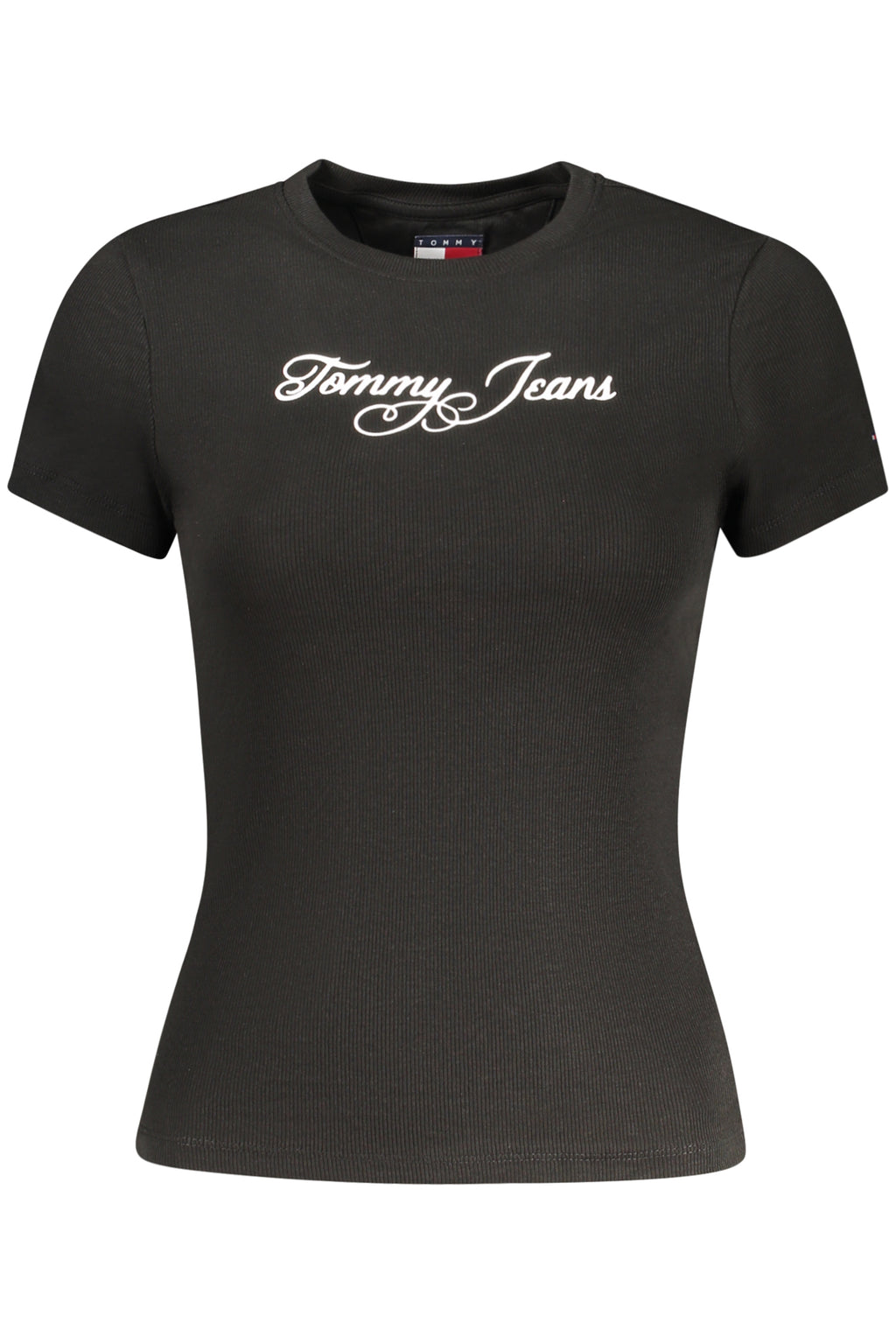 CAMISETA DE MANGA CORTA TOMMY HILFIGER PARA MUJER NEGRA 