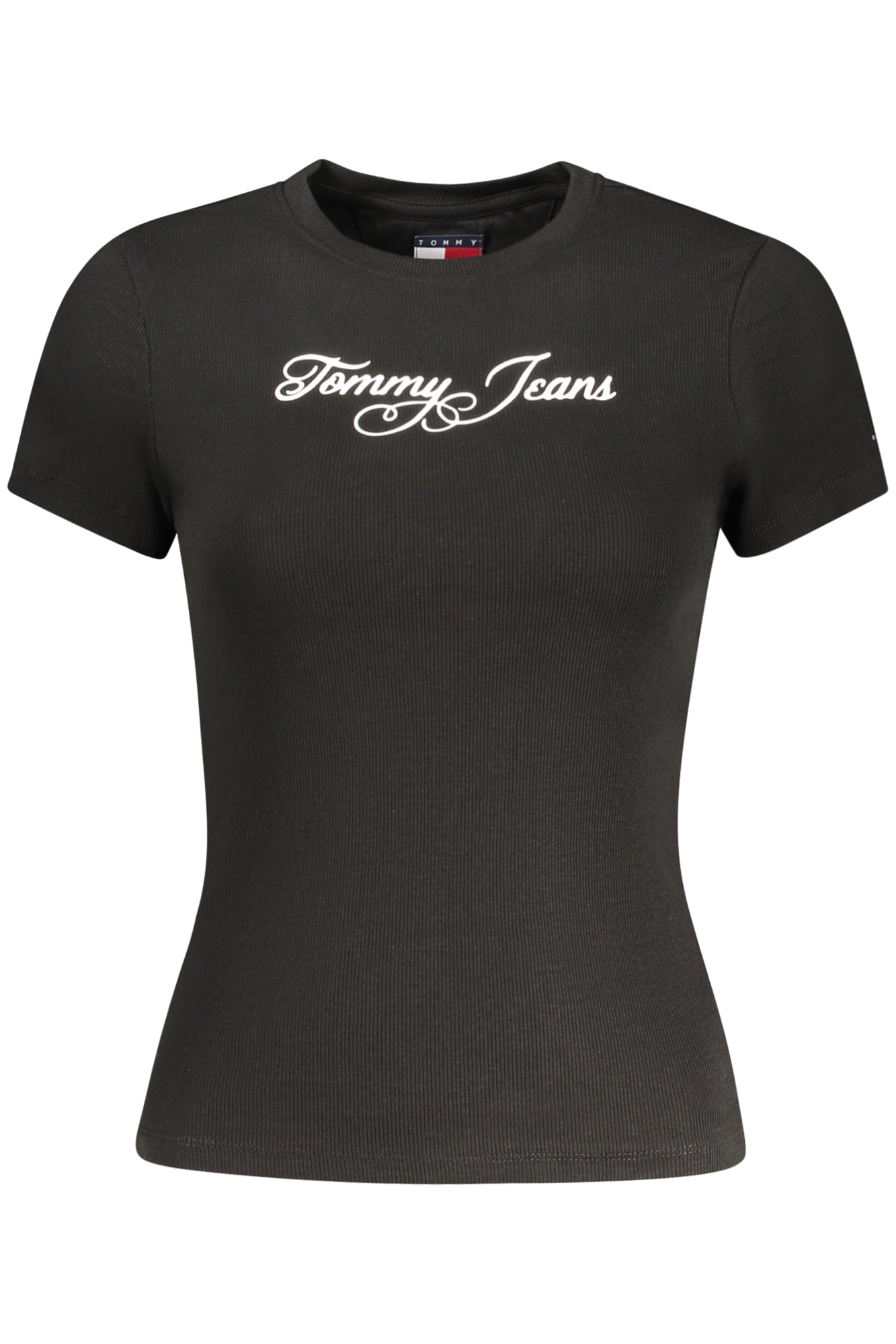 CAMISETA DE MANGA CORTA TOMMY HILFIGER PARA MUJER NEGRA 