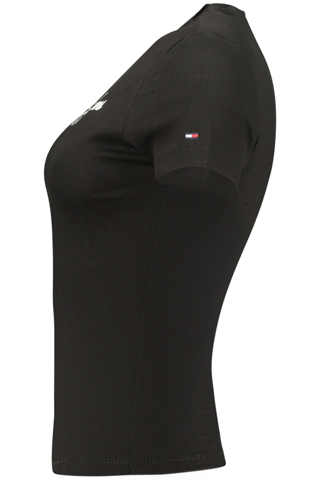 CAMISETA DE MANGA CORTA TOMMY HILFIGER PARA MUJER NEGRA 