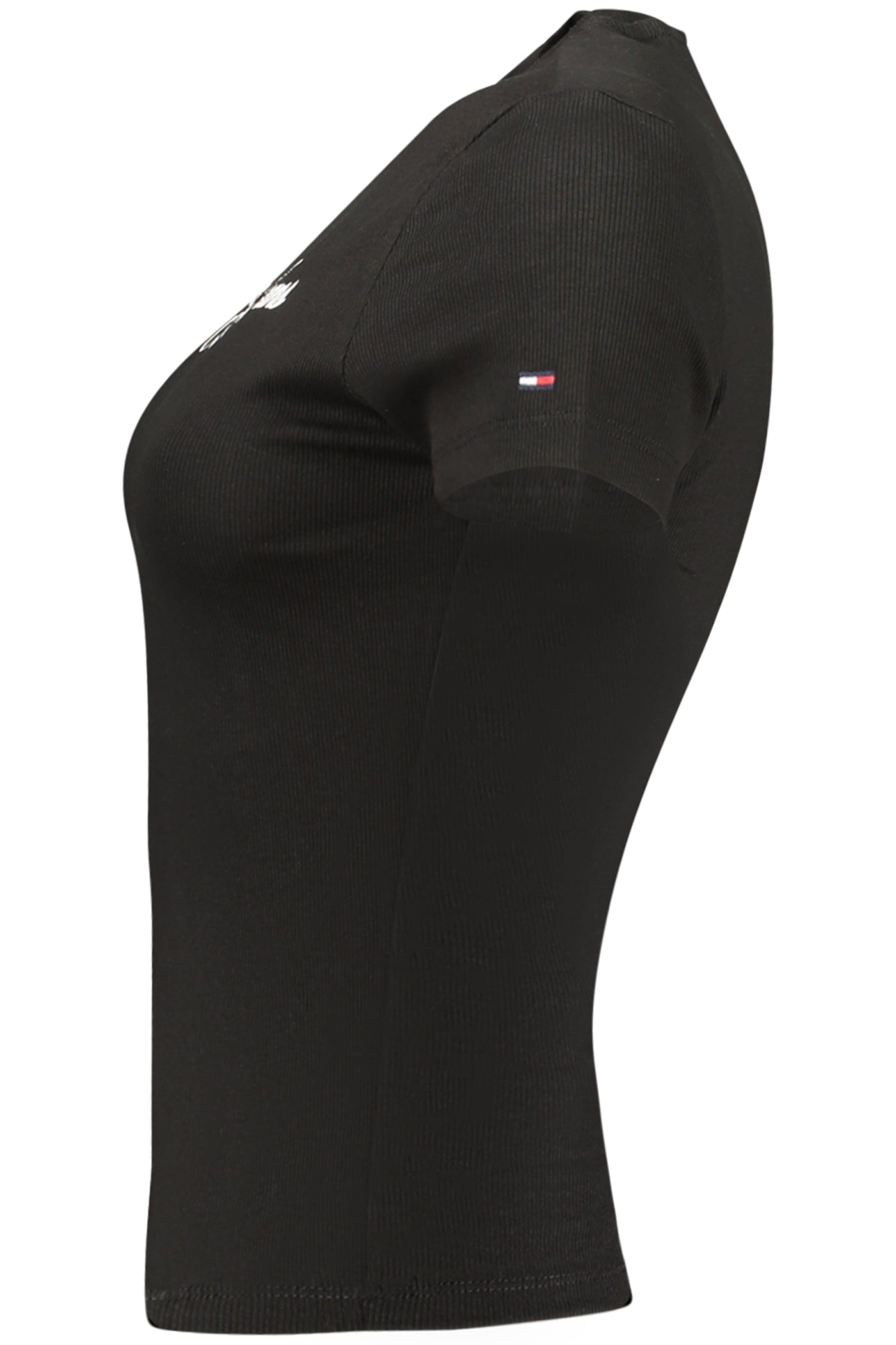 CAMISETA DE MANGA CORTA TOMMY HILFIGER PARA MUJER NEGRA 