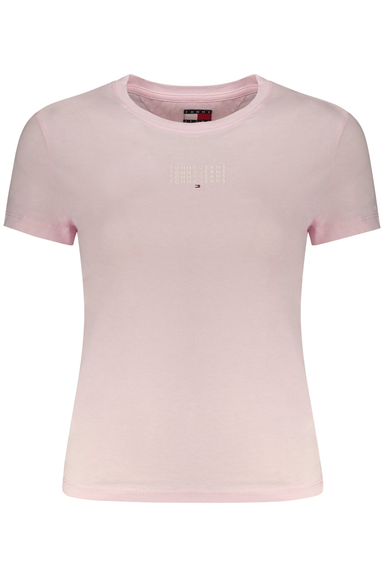 CAMISETA ROSA DE MANGA CORTA DE MUJER TOMMY HILFIGER 