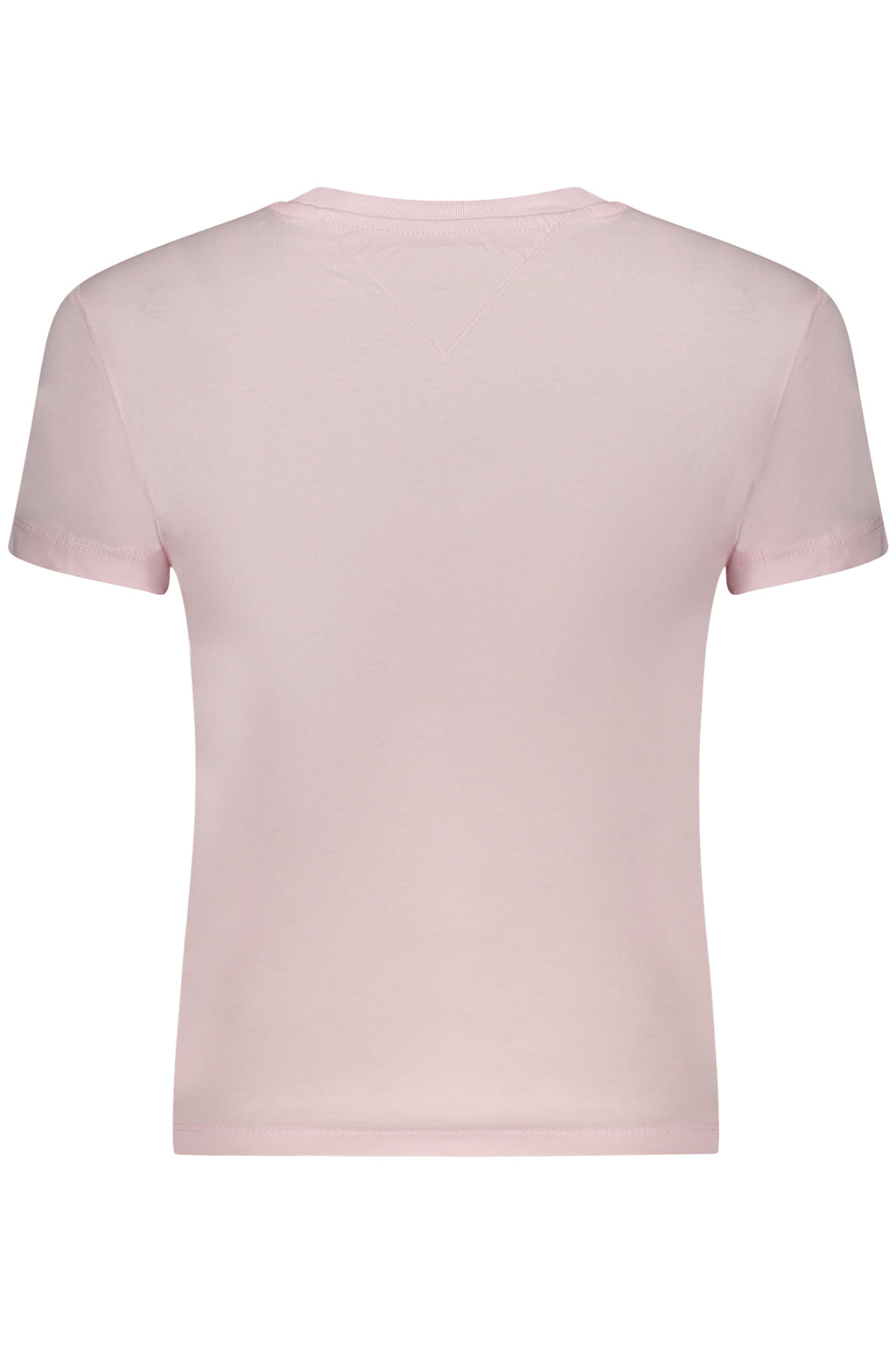 TOMMY HILFIGER WOMEN'S PINK SHORT-SLEEVE T-SHIRT 
