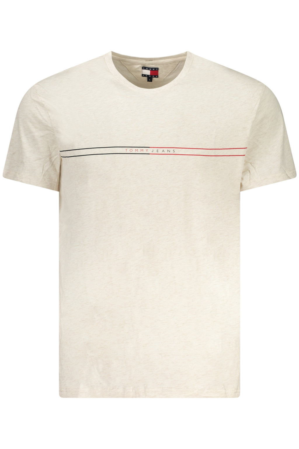 CAMISETA DE MANGA CORTA TOMMY HILFIGER PARA HOMBRE BEIGE 