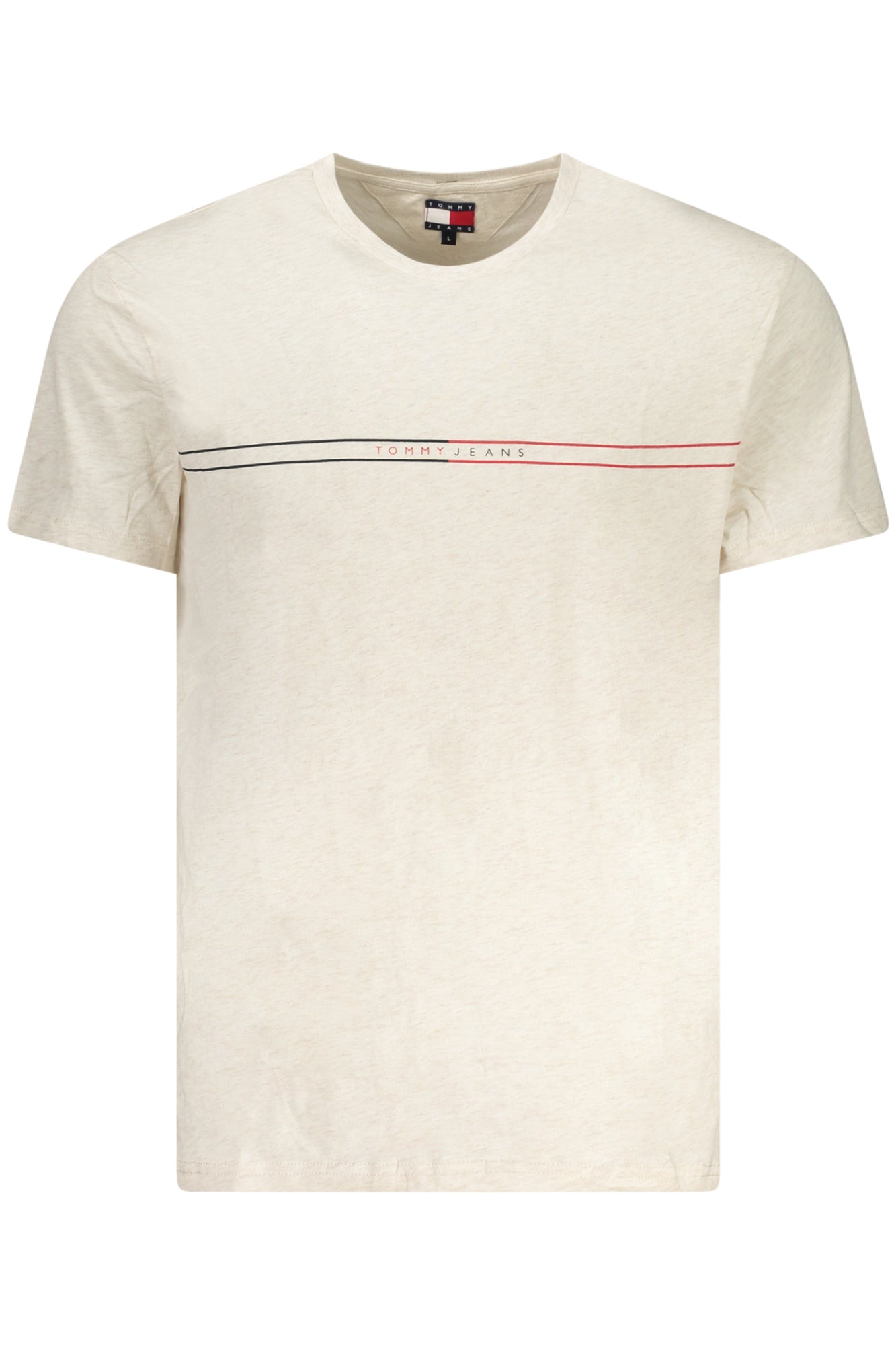 CAMISETA DE MANGA CORTA TOMMY HILFIGER PARA HOMBRE BEIGE 