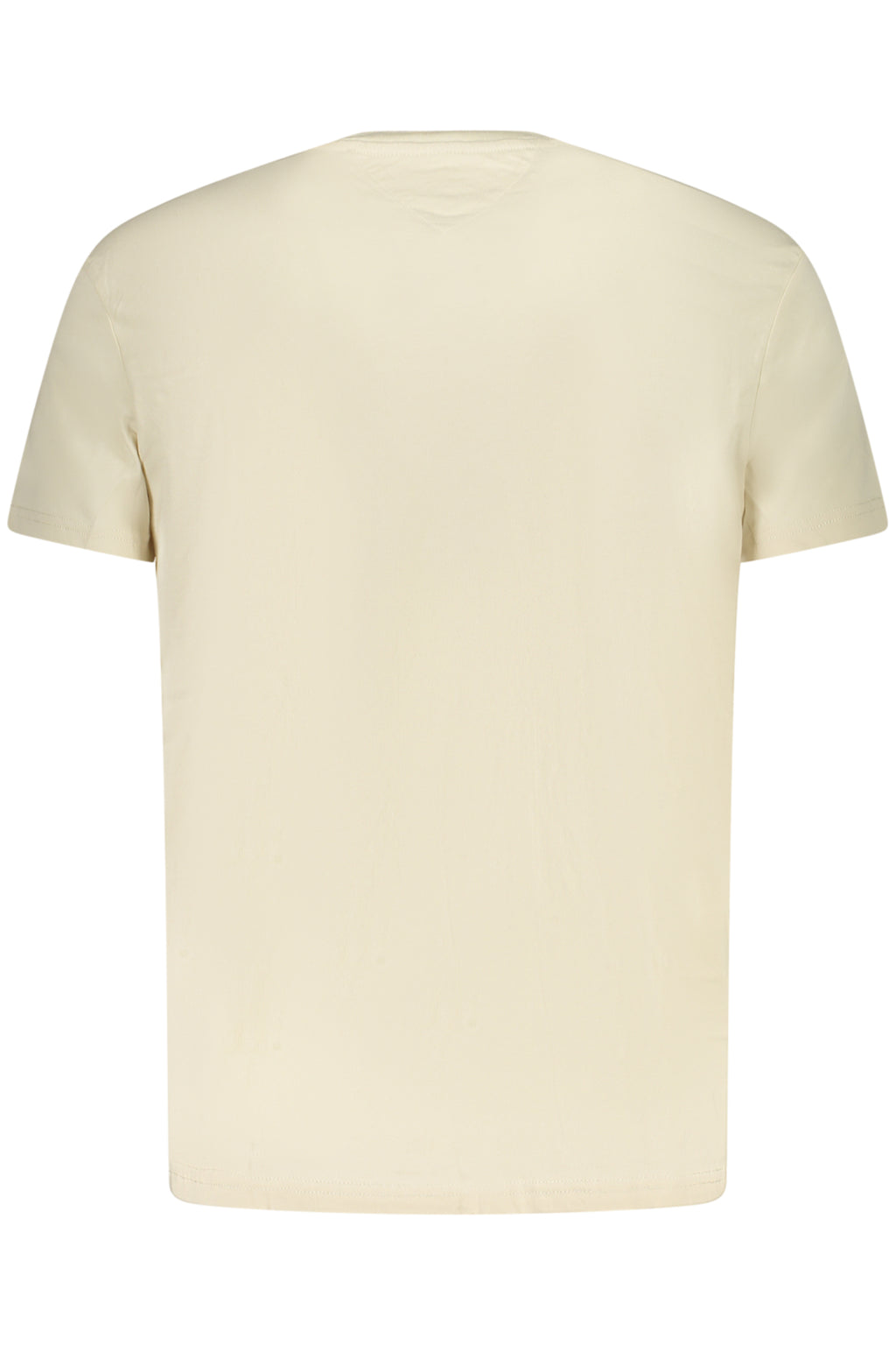 TOMMY HILFIGER MEN'S SHORT-SLEEVE T-SHIRT BEIGE 