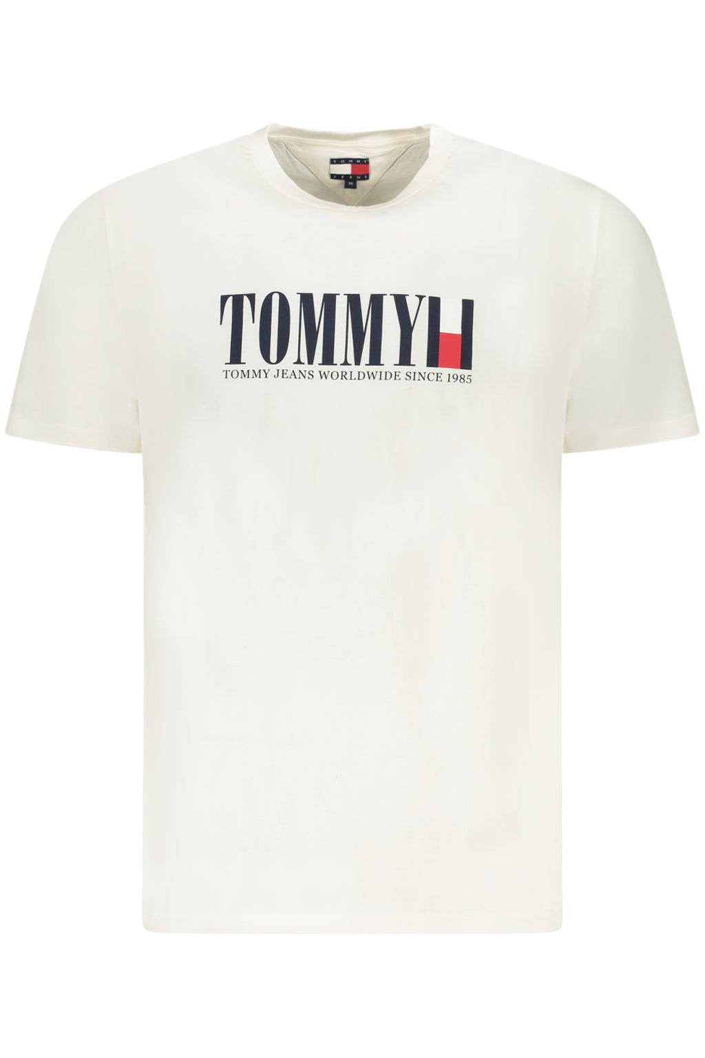 TOMMY HILFIGER MEN'S SHORT-SLEEVE T-SHIRT WHITE 
