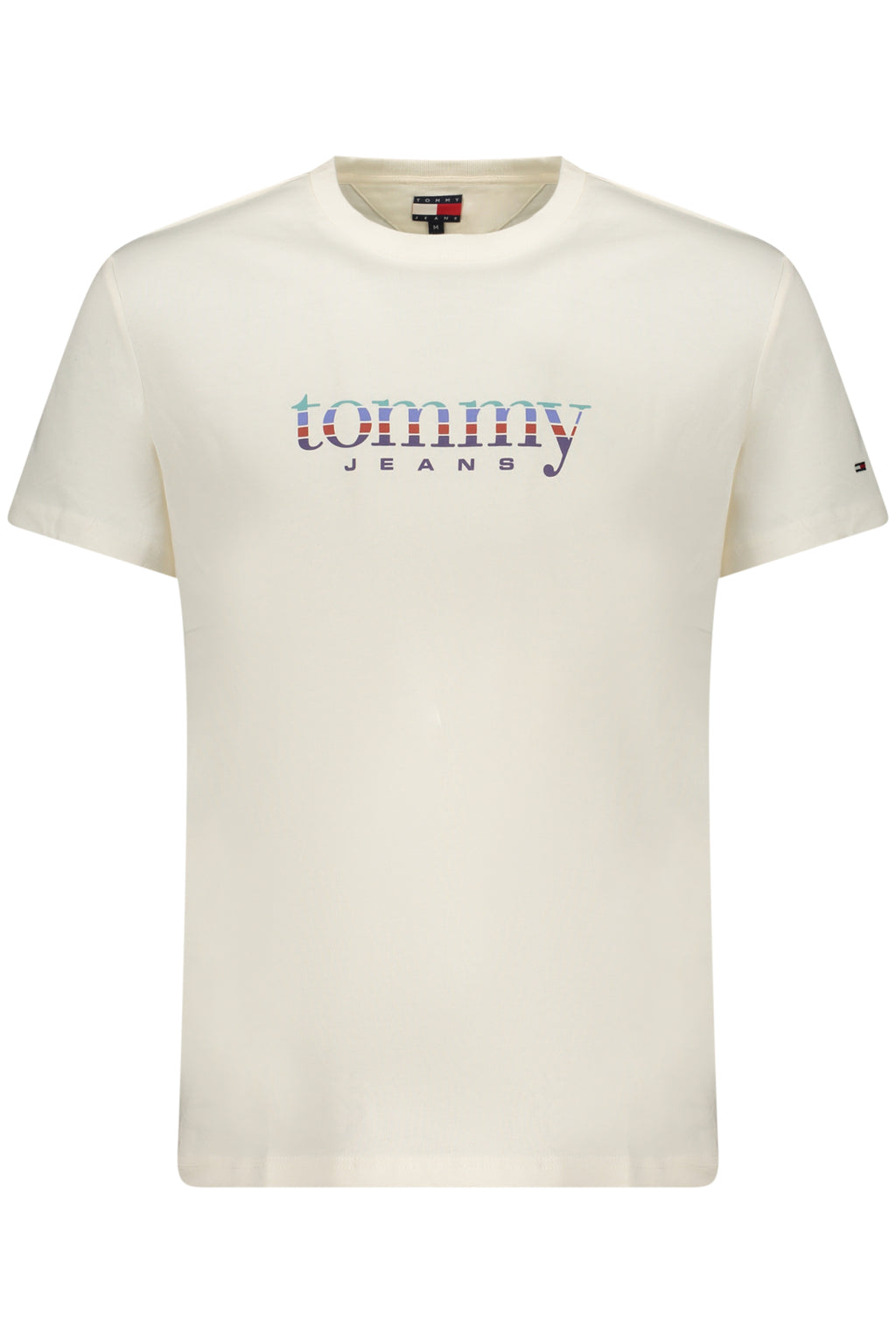 TOMMY HILFIGER T-SHIRT MANICHE CORTE UOMO BIANCO