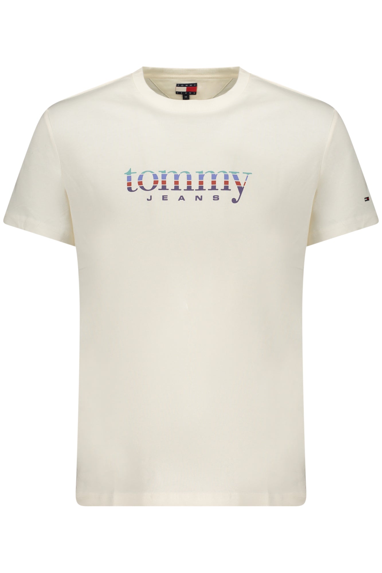 TOMMY HILFIGER T-SHIRT MANICHE CORTE UOMO BIANCO
