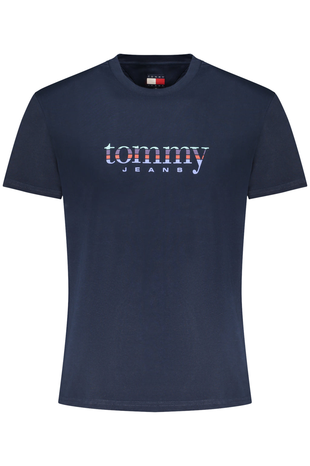 TOMMY HILFIGER MEN'S SHORT-SLEEVE T-SHIRT BLUE
