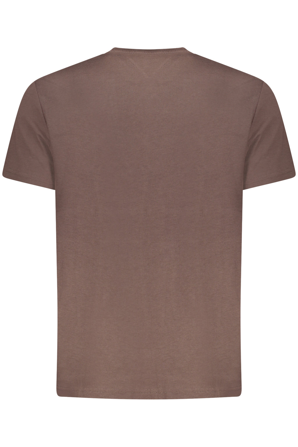TOMMY HILFIGER T-SHIRT MANICHE CORTE UOMO MARRONE