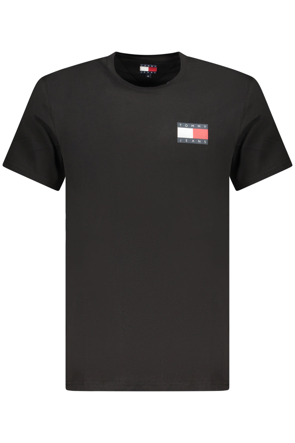 TOMMY HILFIGER MEN'S SHORT-SLEEVE T-SHIRT BLACK 
