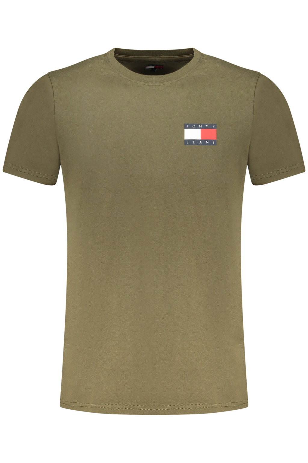 TOMMY HILFIGER T-SHIRT MANICHE CORTE UOMO VERDE