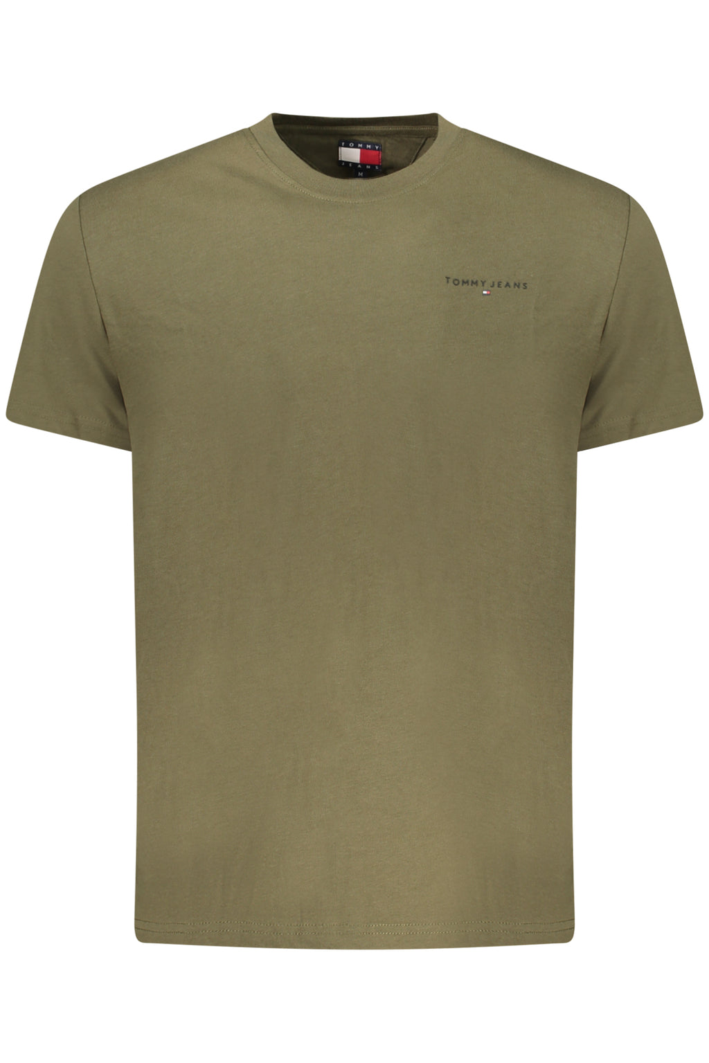 TOMMY HILFIGER MEN'S SHORT-SLEEVE T-SHIRT GREEN 