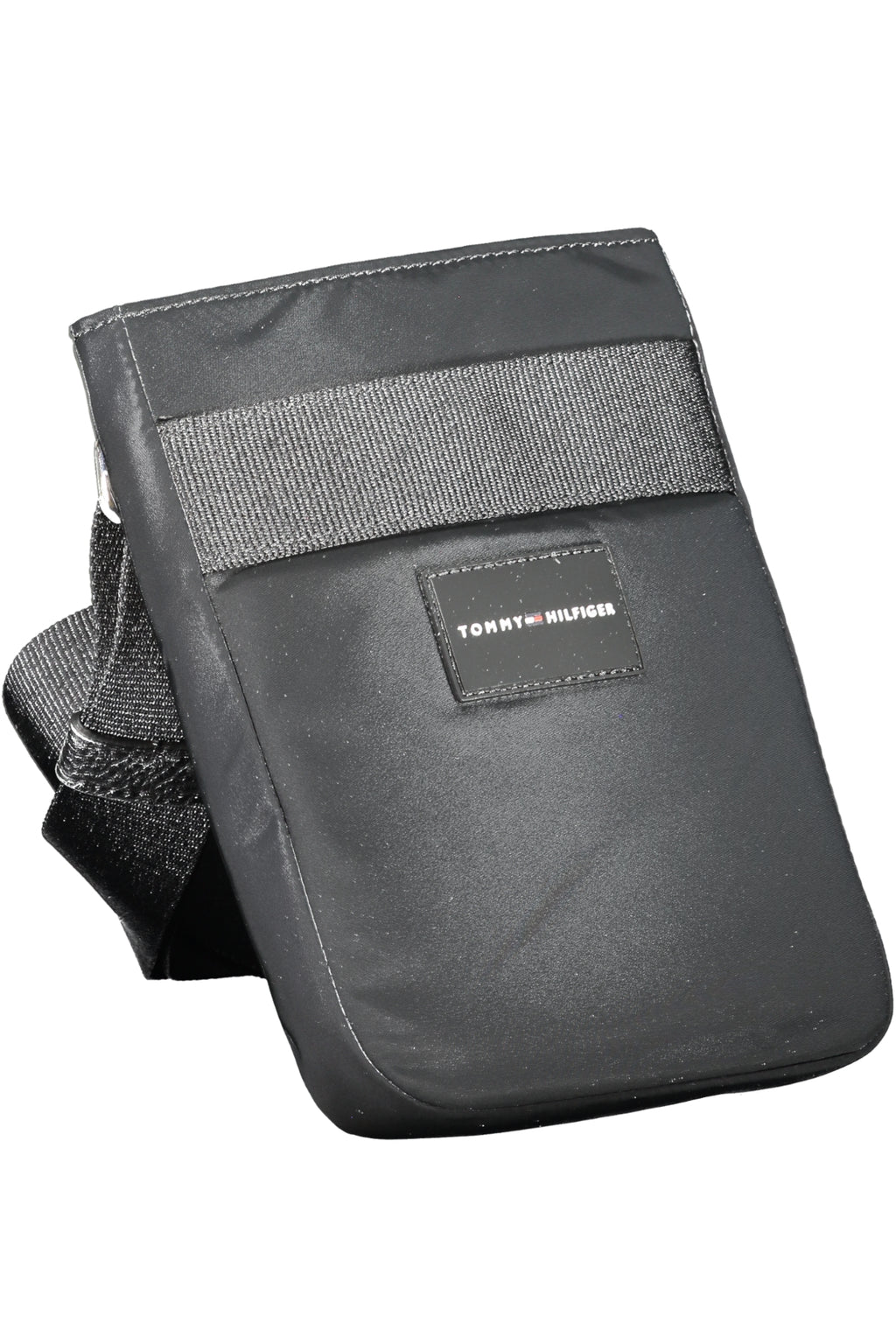 TOMMY HILFIGER MEN'S BLACK SHOULDER BAG 