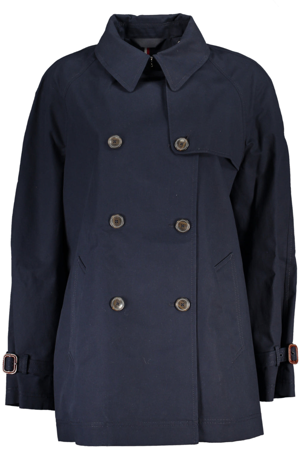 TOMMY HILFIGER WOMEN'S BLUE TRENCH COAT 