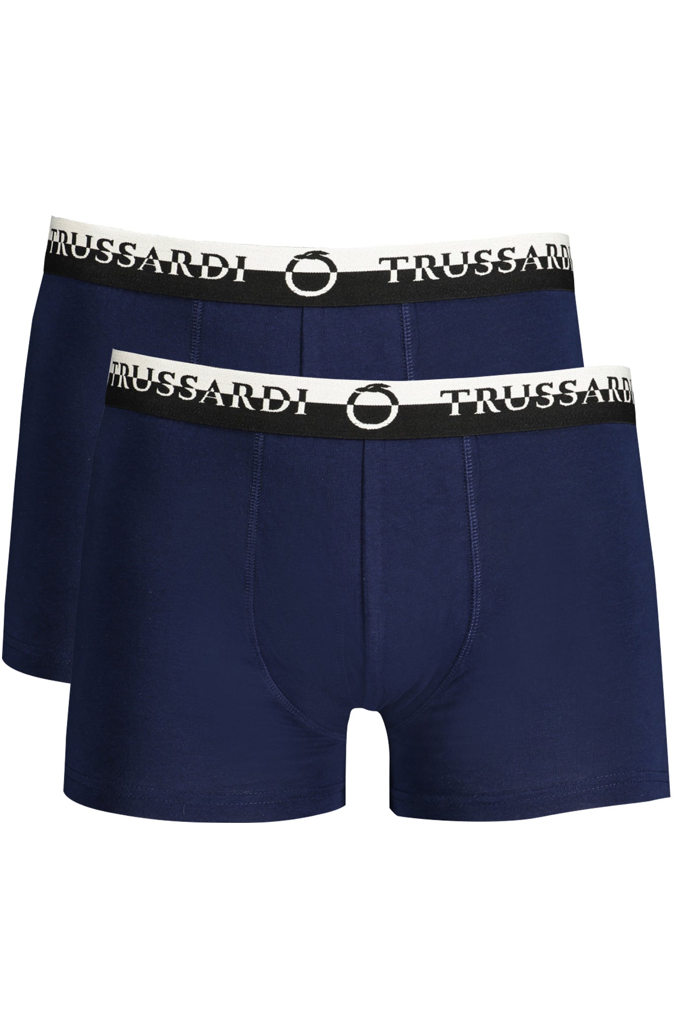 TRUSSARDI MEN'S BLUE BOXER 