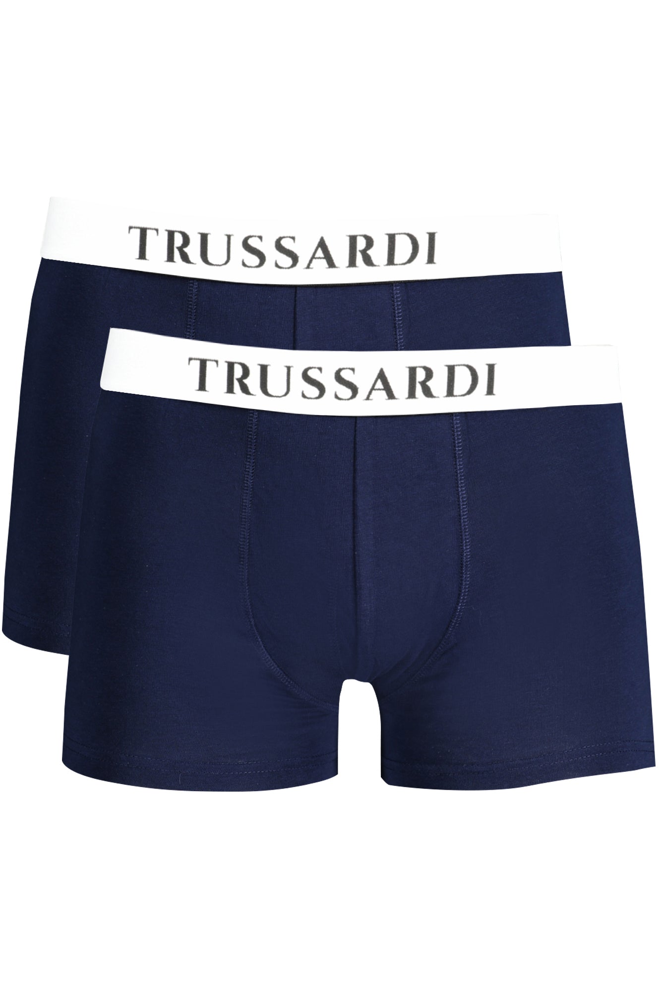 TRUSSARDI MEN'S BLUE BOXER 