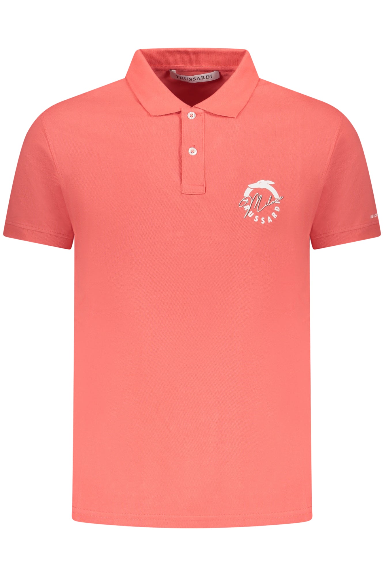 POLO DE MANGA CORTA PARA HOMBRE TRUSSARDI ROSA 