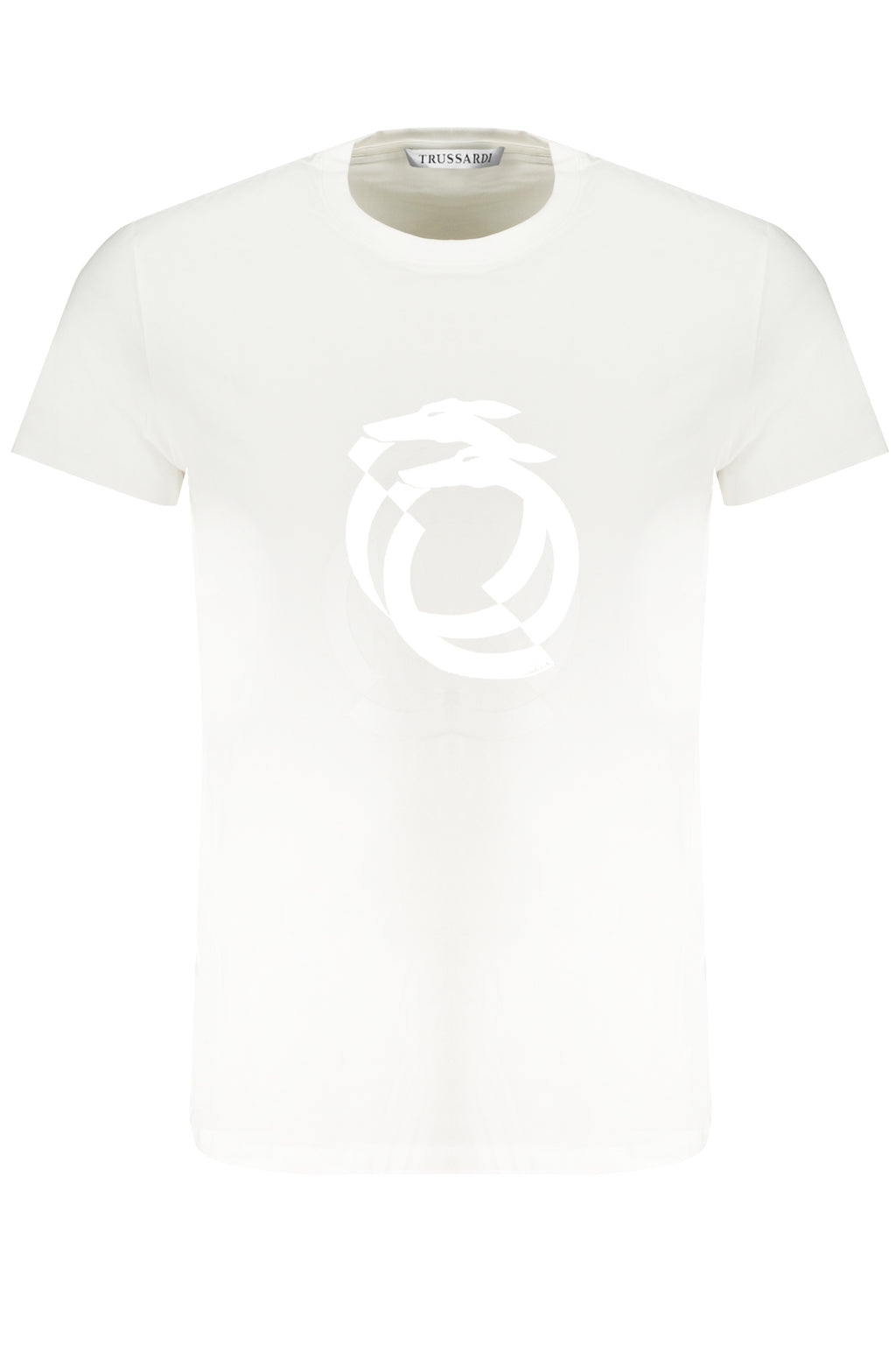 CAMISETA DE MANGA CORTA TRUSSARDI PARA HOMBRE BLANCA 