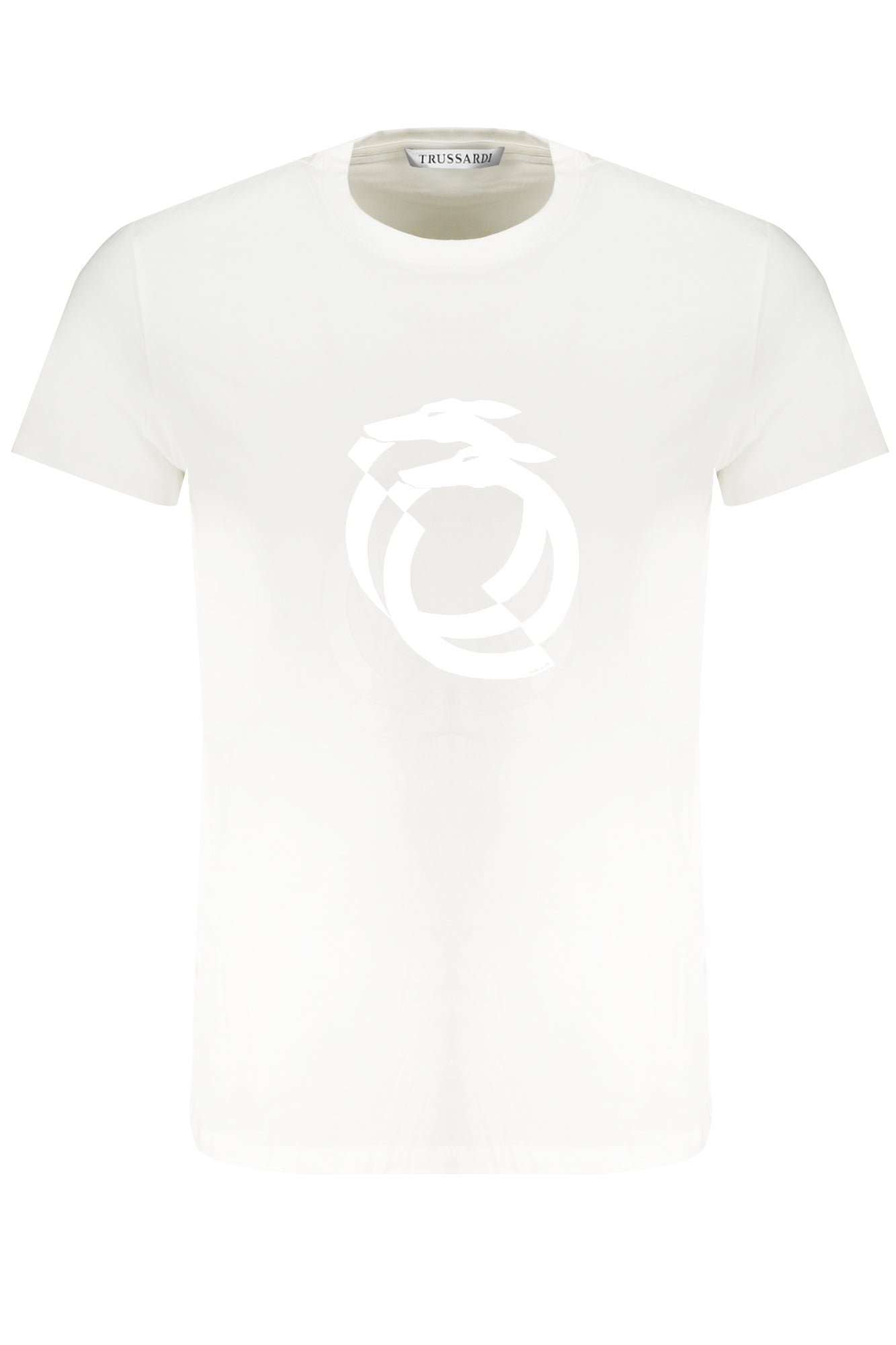 CAMISETA DE MANGA CORTA TRUSSARDI PARA HOMBRE BLANCA 